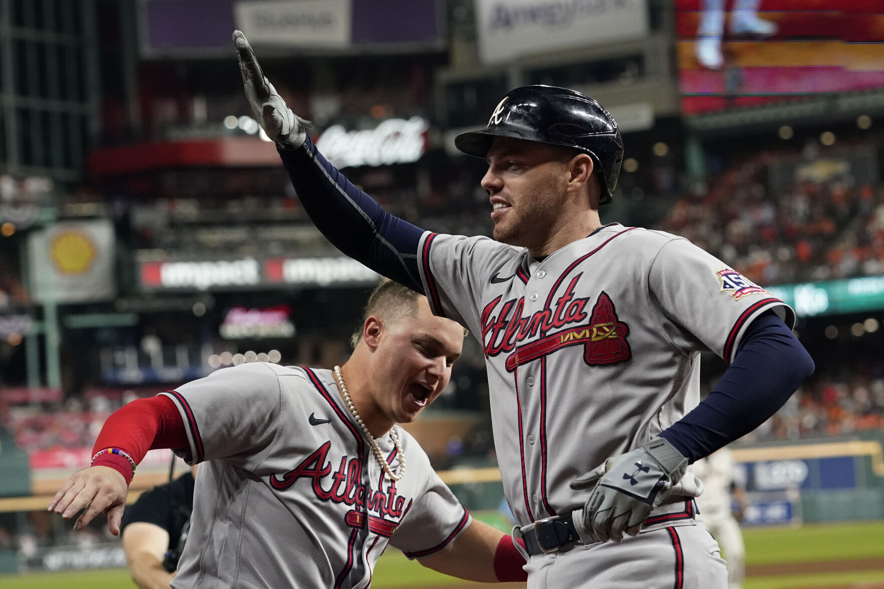 Photos: The Braves register a 7-0 win over the Astros in the World Series. View highlights. world series baseball